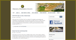 Desktop Screenshot of friendsoffrederickcounty.org